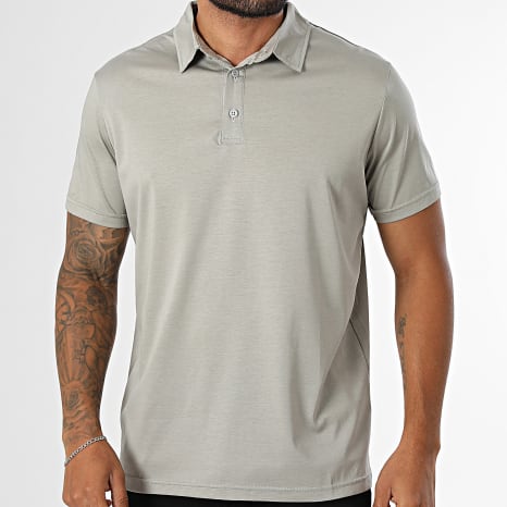 Frilivin - Polo Manches Courtes 652 Gris Chiné