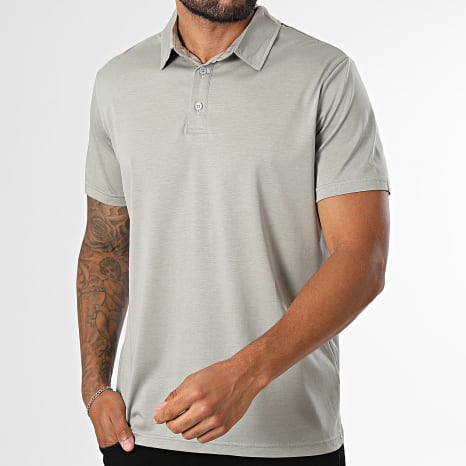 Frilivin - Polo Manches Courtes 652 Gris Chiné