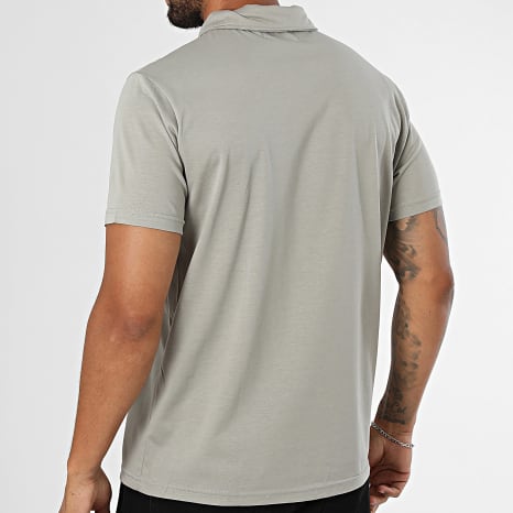 Frilivin - Polo Manches Courtes 652 Gris Chiné
