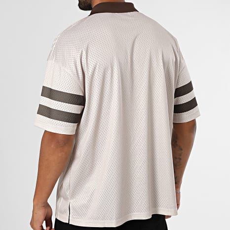 Frilivin - Polo Manches Courtes 687 Beige Marron
