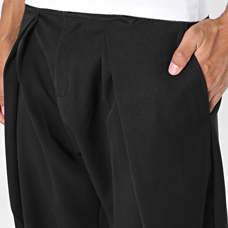 Frilivin - Pantalon Habillés A Plis 793 Noir