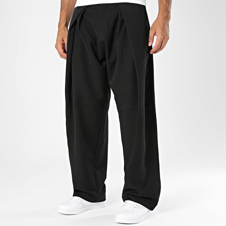 Frilivin - Pantalon Habillés A Plis 793 Noir