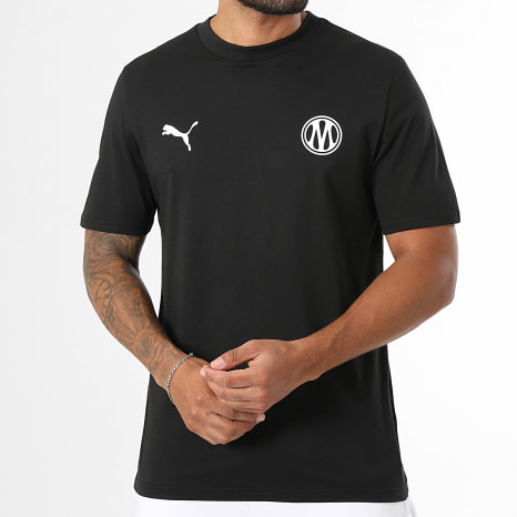 Puma - Tee Shirt OM Football Essential 786451 Noir