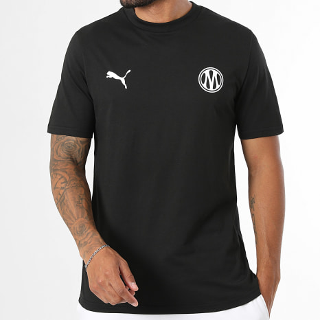 Puma - Tee Shirt OM Football Essential 786451 Noir
