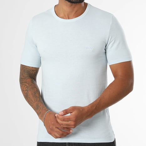 BOSS - Lot De 3 Tee Shirts 50532468 Bleu Clair Bleu Marine Bleu