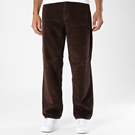 Frilivin - Pantalon En Velours Côtelé 530 Marron