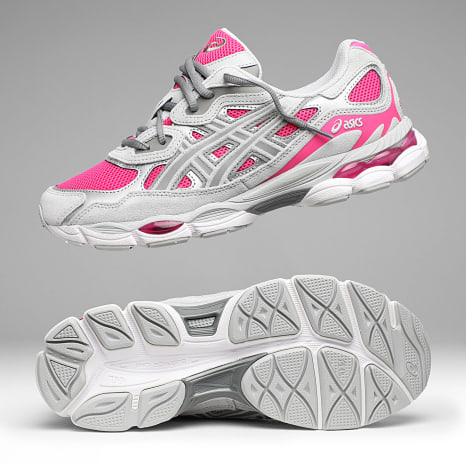 Asics - Sapatilhas Gel NYC 1203A383 Pink Glow Concrete