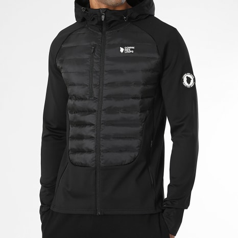 Comme Des Loups - Veste A Capuche Zippée Creed Noir
