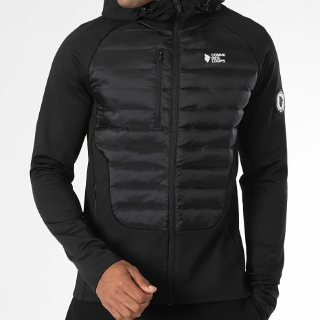Comme Des Loups - Veste A Capuche Zippée Creed Noir
