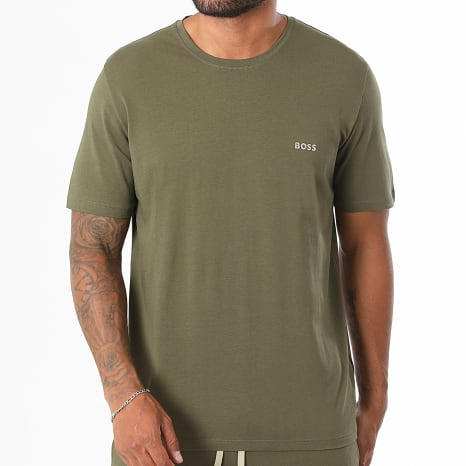 BOSS - Camiseta Mix And Match 50515312 Verde Kaki