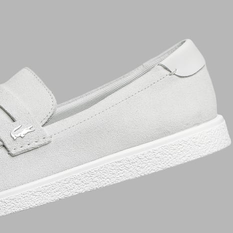 Lacoste - Mocassins Cochet 226 Grey White