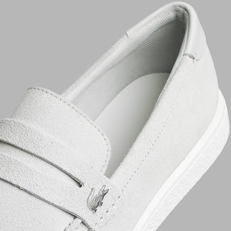 Lacoste - Mocassins Cochet 226 Grey White