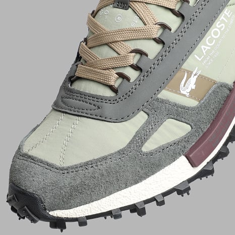 Lacoste - Baskets Elite Active 2263 Dark Grey Light Khaki