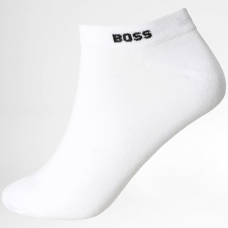 BOSS - Lot De 2 Paires De Chaussettes AS Uni 50469849 Blanc Beige