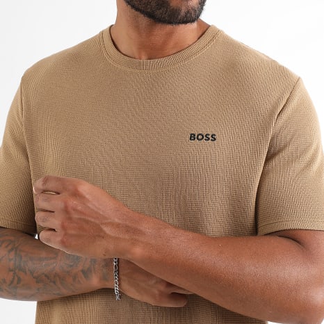 BOSS - Ensemble Tee Shirt Et Short Waffle 50535891 50535884 Camel