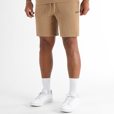 BOSS - Ensemble Tee Shirt Et Short Waffle 50535891 50535884 Camel