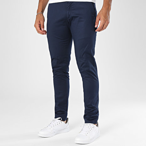 Classic Series - Pantalon Chino 697 Bleu Marine Foncé