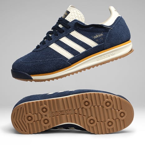 Adidas Originals - Baskets SL 72 RS KH9673 Night Indigo Cream White Preloved Yellow