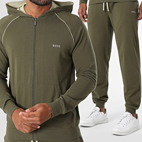 BOSS - Ensemble De Survêtement Mix And Match 50515313 50515305 Vert Kaki