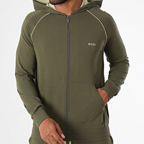 BOSS - Ensemble De Survêtement Mix And Match 50515313 50515305 Vert Kaki