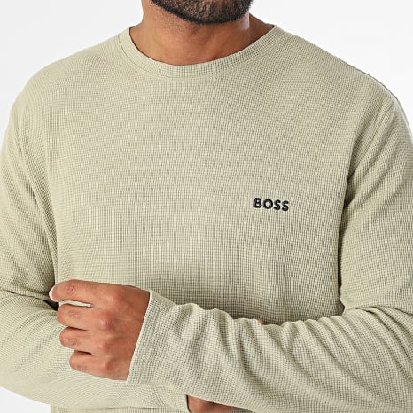 BOSS - Ensemble De Survêtement Waffle 50535870 50535877 Vert Clair