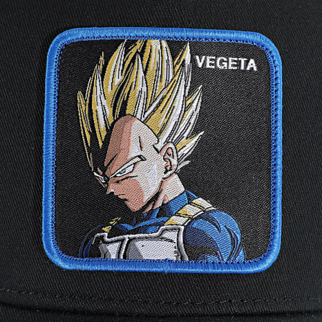 Dragon Ball Z - Casquette Trucker Vegeta Noir Bleu Roi