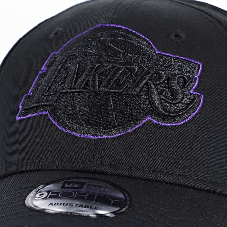 New Era - Casquette NBA Outline 9Forty Los Angeles Lakers 60915727 Noir