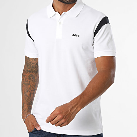 BOSS - Polo Union Paddy 50564793 Blanc
