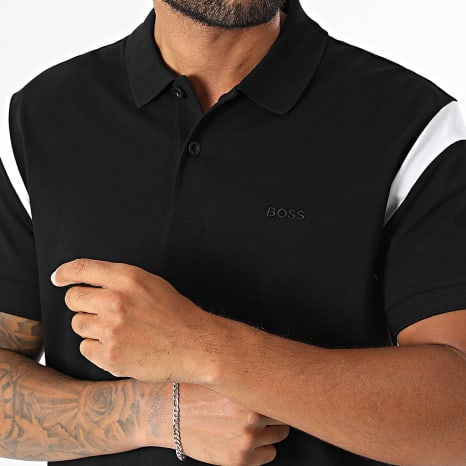BOSS - Polo Union Paddy 50564793 Noir Blanc