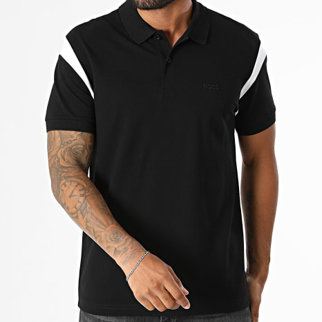 BOSS - Polo Union Paddy 50564793 Noir Blanc