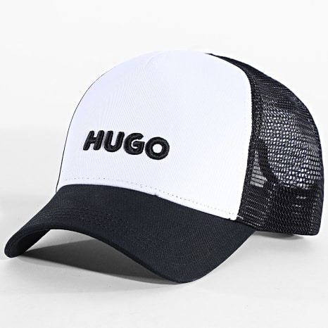 HUGO - Casquette Trucker Marsel 50535942 Noir Blanc