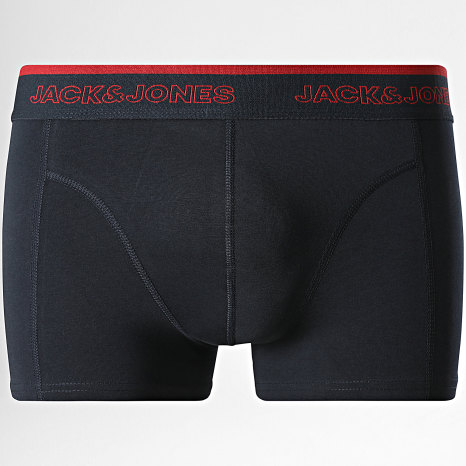 Jack And Jones - Lot De 7 Boxers Adrian Solid Bleu Marine