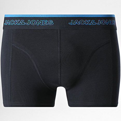 Jack And Jones - Lot De 7 Boxers Adrian Solid Bleu Marine