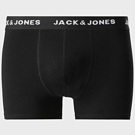 Jack And Jones - Lot De 10 Boxers Solid Vert Kaki Bordeaux Bleu Roi Bleu Marine Noir