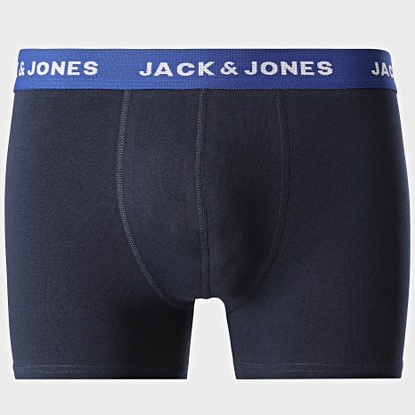 Jack And Jones - Lot De 10 Boxers Solid Vert Kaki Bordeaux Bleu Roi Bleu Marine Noir