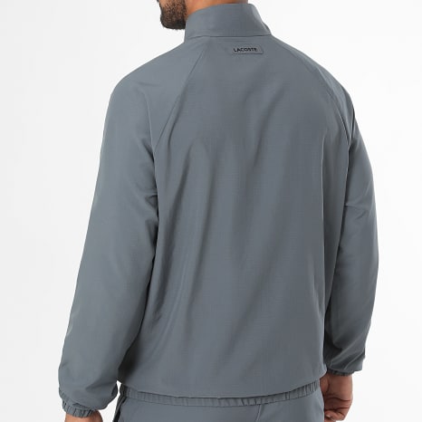 Lacoste - Ensemble De Survetement Regular Fit Logo Crocodile Gris Anthracite