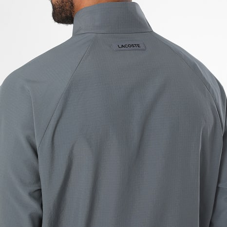 Lacoste - Ensemble De Survetement Regular Fit Logo Crocodile Gris Anthracite