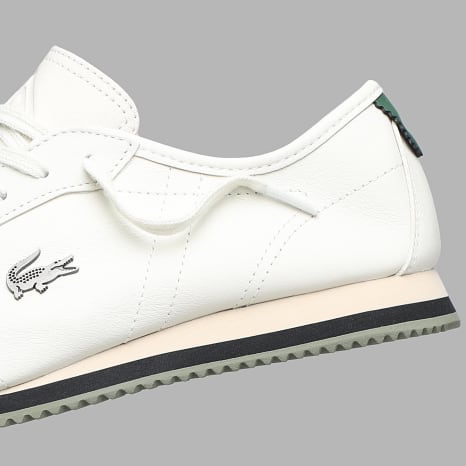 Lacoste - Baskets Club Low 2264 Off White Khaki