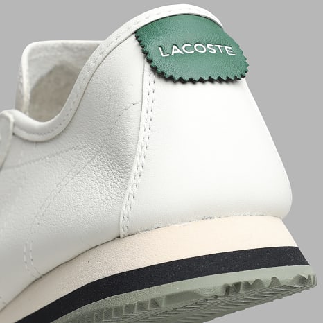 Lacoste - Baskets Club Low 2264 Off White Khaki