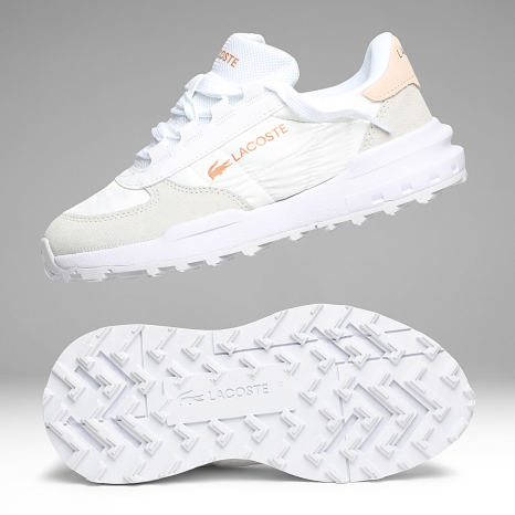 Lacoste - Baskets Femme Elite Activ Evo 2261 White Light Pink