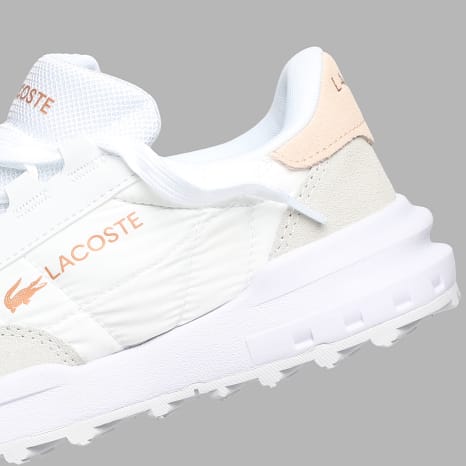 Lacoste - Baskets Femme Elite Activ Evo 2261 White Light Pink