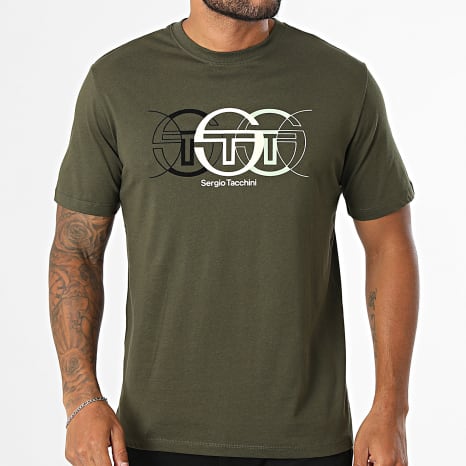 Sergio Tacchini - Tee Shirt Aurea 41741 Vert Kaki
