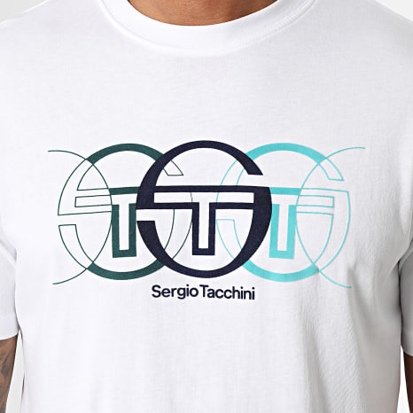 Sergio Tacchini - Tee Shirt Aurea 41741 Blanc