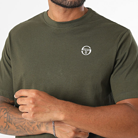 Sergio Tacchini - Tee Shirt Bold 41841 Vert Kaki