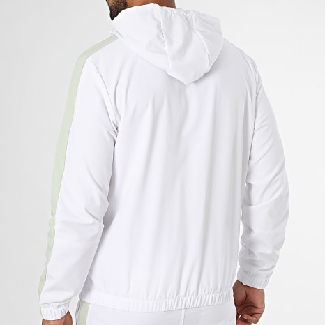 Sergio Tacchini - Ensemble De Survêtement Crannie Gemelli 41554 41560 Blanc Vert Clair