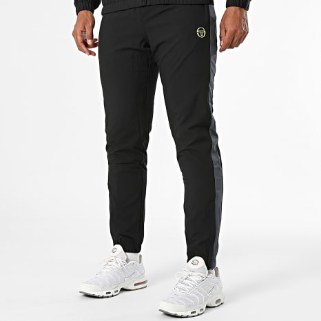 Sergio Tacchini - Ensemble De Survêtement Crannie Gemelli 41554 41560 Noir Gris Foncé