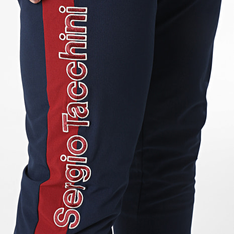 Sergio Tacchini - Ensemble De Survêtement Crannie Gemelli 41554 41560 Bleu Marine Rouge