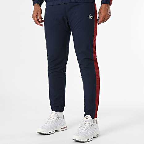 Sergio Tacchini - Ensemble De Survêtement Crannie Gemelli 41554 41560 Bleu Marine Rouge