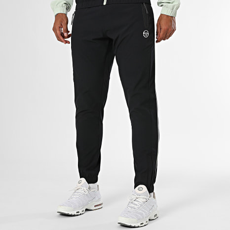 Sergio Tacchini - Ensemble De Survêtement Grecale 41724 41725 Vert Clair Noir