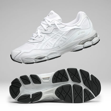 Asics - Baskets Gel NYC 1203A280 White Glacier Grey